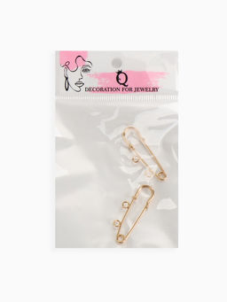 Цена за 2 шт. Булавка для подвесок PO-035, №01, 2 шт. 3.5?0.5 см, цвет золото