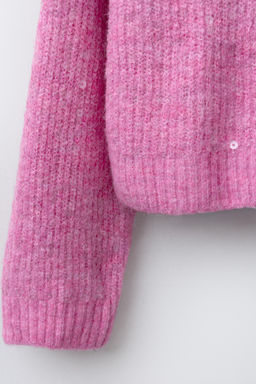 SEQUIN KNIT SWEATER - Zara фото 4