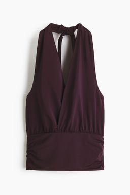 Top halter de punto - H&m фото 3