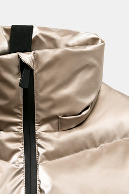 ANORAK ACOLCHADO 80% PLUM?N 20% PLUMA WATER RESISTANT WINDPROOF RECCO® TECHNOLOGY SKI COLLECTION / Oro - Zara фото 10
