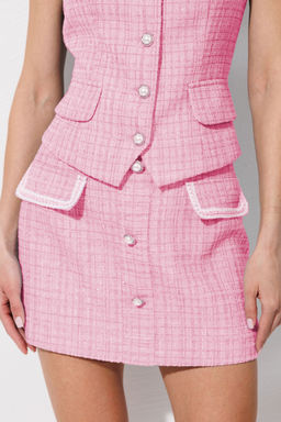 Юбка VN Fashion 1105 розовый
