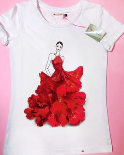 Эксклюзивная футболка Yana Pletneva упаковка плотный Zip пакет!