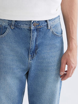 Baggy Fit Erkek Jean Pantolon