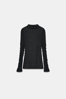 HIGH NECK long sleeve TOP - Zara фото 6
