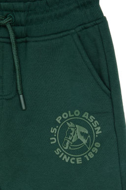 Erkek _ocuk Koyu Ye_il _ardonlu E_ofman Alt_ - U.s. polo assn фото 4