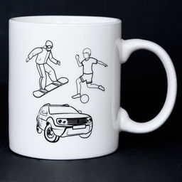 Кружка 380 мл Друг в наборе с 4 стопками 80 мл / SF-278 /уп 12/72/ - ГалеонТрейд фото 8