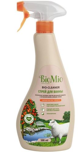 АКЦИЯ! BIO-BATHROOM CLEANER Экологичное чистящее средство для ванной комнаты. Грейпфрут..500 мл