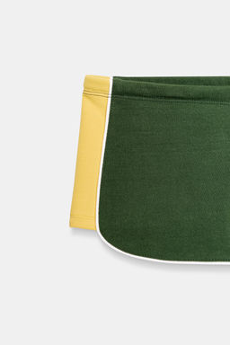 SHORTS MINI BANDA LATERAL / Verde - Zara фото 5