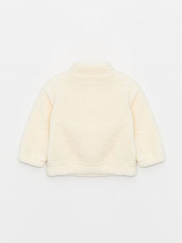 Dik Yaka Nak??l? Pel?? K?z Bebek Sweatshirt - Waikiki фото 3
