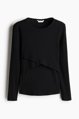 MAMA Camiseta de lactancia en canale - H&m фото 5