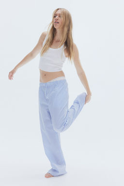 Pantalon de pijama en algodon - H&m фото 4