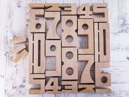 Набор цифр "Цифры-этажи"