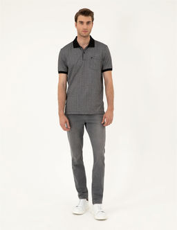 Siyah Regular Fit Ti__rt - Pierre cardin фото 4