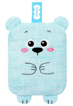 Мякиши арт.661 Разогрелка 3 в 1 "Крошка Мишка" с вишневыми кост. (согревает,охлаждает,развивает)