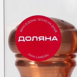 Набор мельниц для соли и перца Доляна, 2 шт., 10×5×10 см, цвет бронзовый