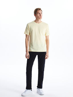 Bisiklet Yaka Penye Erkek Ti??rt