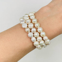 Бусины для украшений из белого Жемчуга 35 см