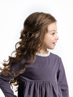 Платье Boho для девочки UD 6924 графит - Mini maxi фото 8