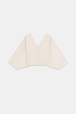 BLUSA COMBINADA PUNTO / Crudo - Zara фото 8