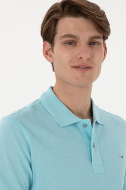 Erkek Slim Fit Polo Yaka Aqua Basic Ti__rt Sepette S_rpriz _ndirim - U.s. polo assn фото 2