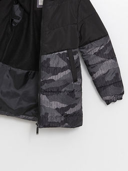 Kap??onlu Erkek ?ocuk Mont - Waikiki фото 3