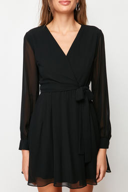 TRENDYOLMILLA Cok Renkli Duz Dokuma Elbise TWOAW22EL0691  фото 14