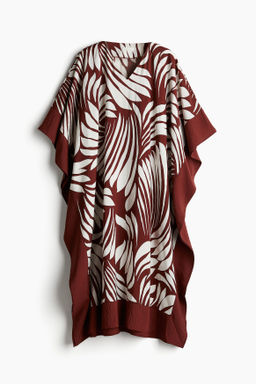 Vestido caft?n de sat?n