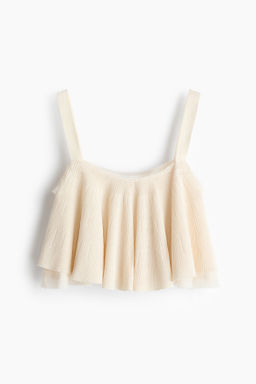 Top de tirantes efecto layering