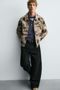 TEXTURED JACQUARD JACKET - Zara фото 6