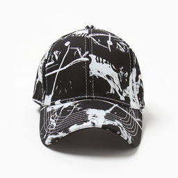 Кепка унисекс твил MINAKU, чёрно-белая, размер 58