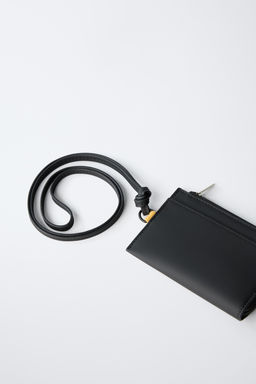 RUBBERISED LANYARD WALLET - Zara фото 3