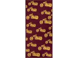 Полотенце махровое 6с102.411ж1 Мото-паттерн(кр.дерево1) 67х150см