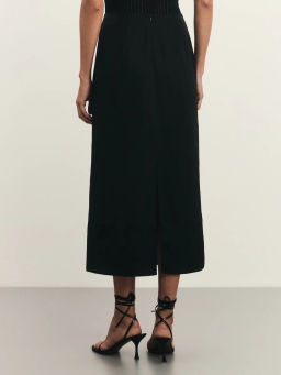 Юбка из тенселя с декоративным элементом / Zarina  фото 5