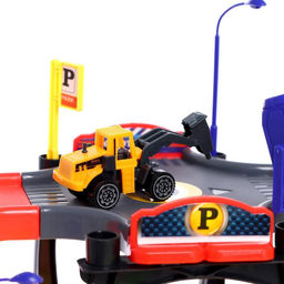 Парковка Город, 1 машинка, дорожные знаки - Автоград фото 3