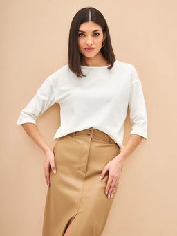 Лонгслив F112-1001. white - Fine joyce фото 5