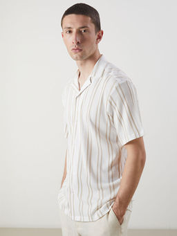 Regular Fit K?sa Kollu Arm?rl? Erkek G?mlek