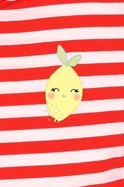 CRB wear / CSBG 90251-28-410 Комплект для девочки (платье модель "туника", бриджи),коралловый/Ex.Cherubino