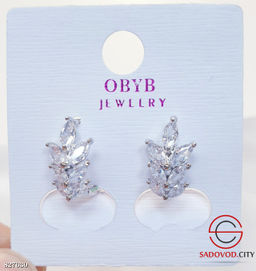 Серьги женские с камнями