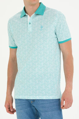 Мужская мятная футболка-поло Неожиданная скидка в корзине - U.s. polo assn фото 13