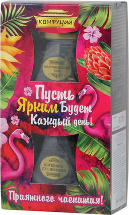 Конфуций. Набор Чайная пара. Мечта 110 гр. карт.упаковка