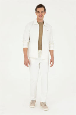 Мужские спортивные штаны цвета экрю - U.s. polo assn фото 3