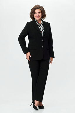 Костюм БелЭльСтиль 205/596-Р черный однотон