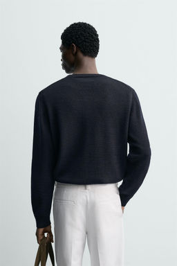 FINE-KNIT WOOL JUMPER - Zara фото 3