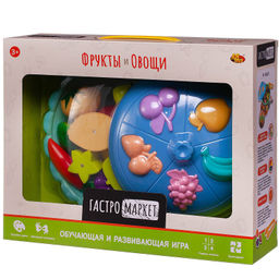 Игровой набор ABtoys Гастромаркет посуды, овощей и фруктов для резки  фото 7
