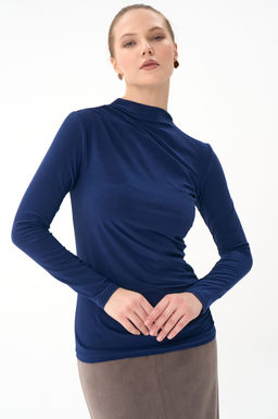 Лонгслив Нора (черника) - Эльза фото 4