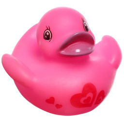 Резиновые игрушки для ванны Крошка Я «Уточки сердечки», в наборе 3 шт., МИКС