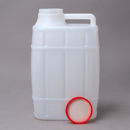 Канистра пищевая «Бочонок», 25 л, пластиковая, белая