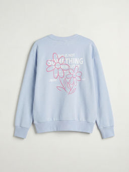 ?i?ekli K?z ?ocuk Sweatshirt