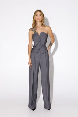 Топ Pirs 4917 серый  фото 4