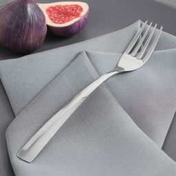Цена за 12 шт. Вилка столовая Доляна Майя, длина 20 см, толщина 1.2 мм, нержавеющая сталь, серебристая